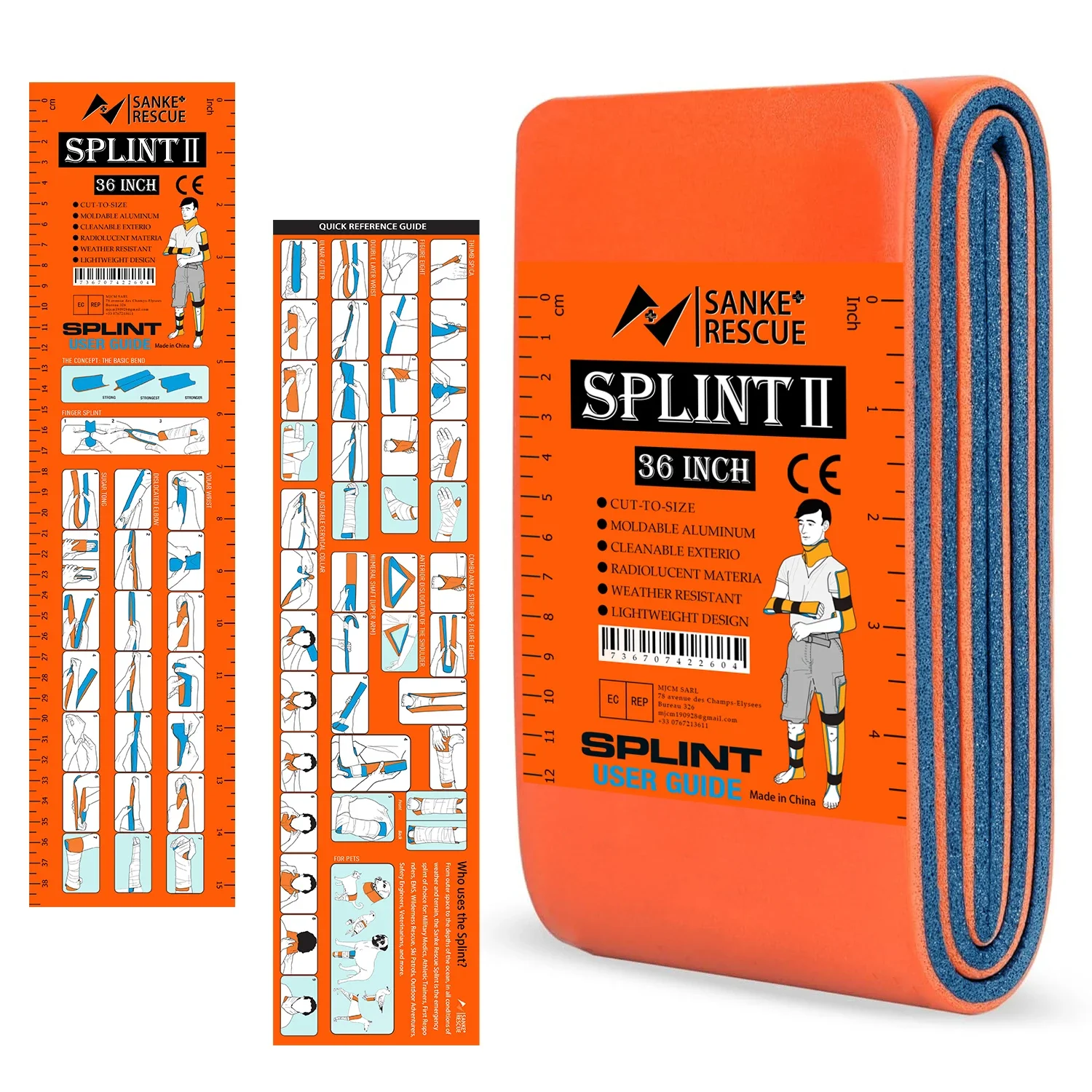 Bivy Bag Emergency - First Aid Splint 36/18