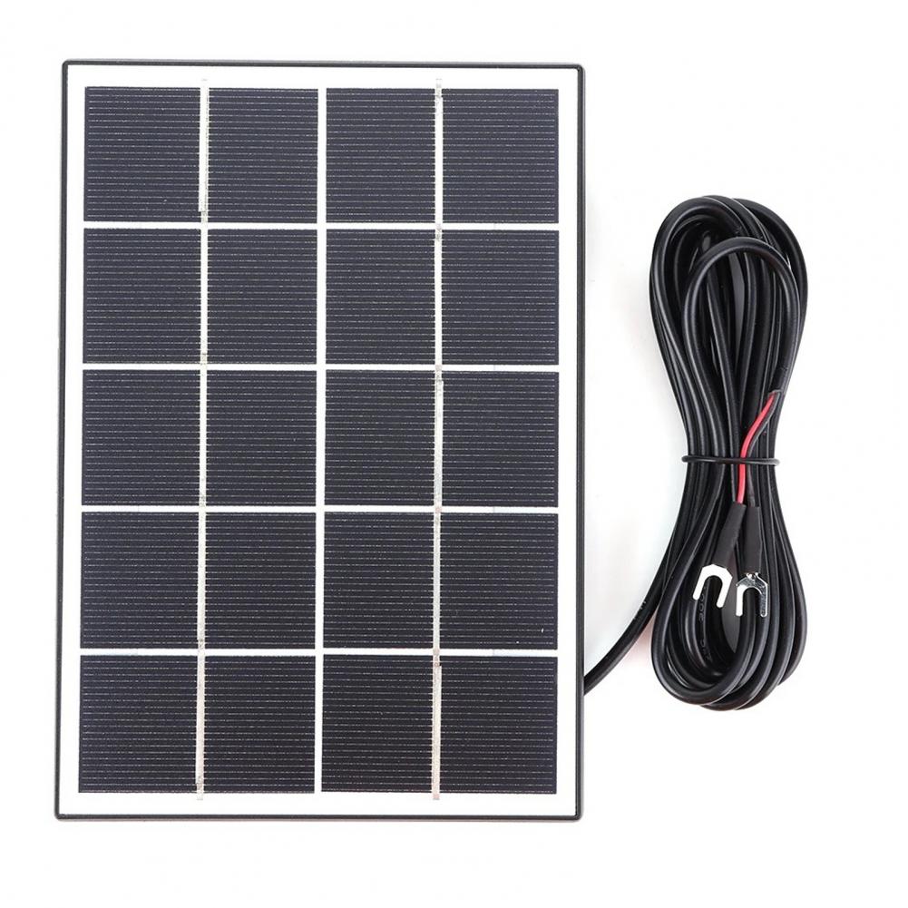 Solar Emergency Charger - U-shaped Interface Solar Charger 3.3w Ultra-thin