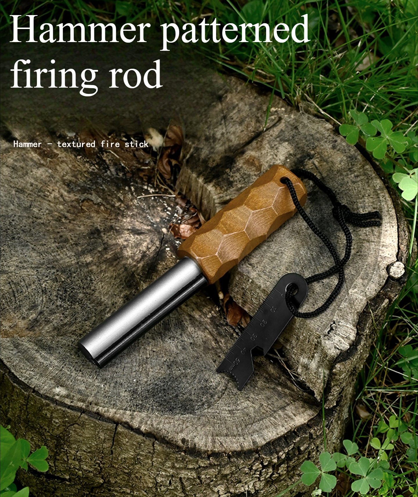 Magnesium Fire Starter - 2025 New Outdoor Camping Multifunctional Flint