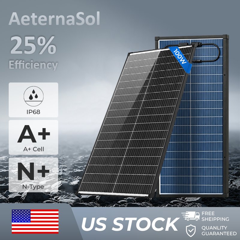 Solar Emergency Charger - (US Stock 2-5 Days) AeternaSol 100W