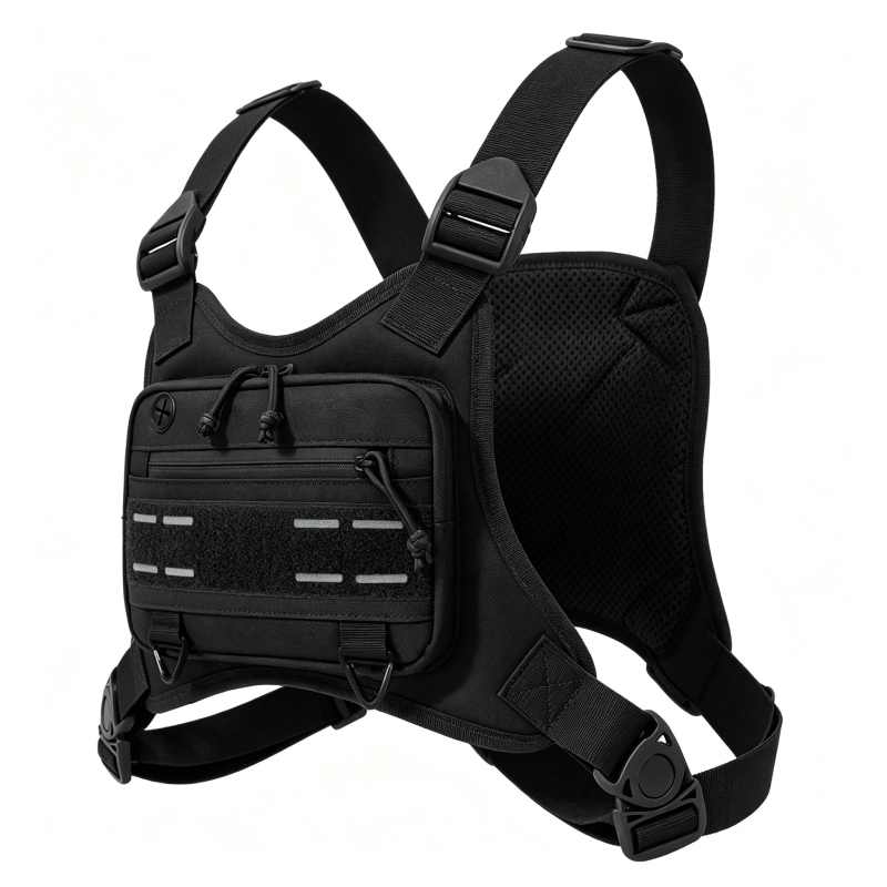 Fishing Kit Compact - Tactical Front Chest Rig Bag Vest