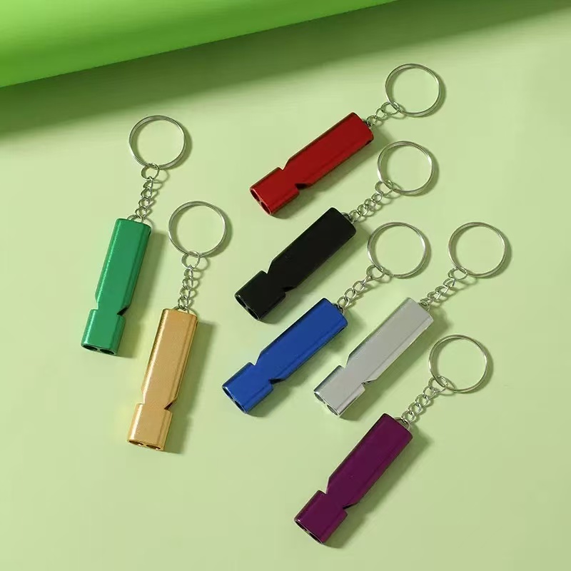 Emergency Whistle Loud - 1/2Pcs Random Color Single/Double Hole &