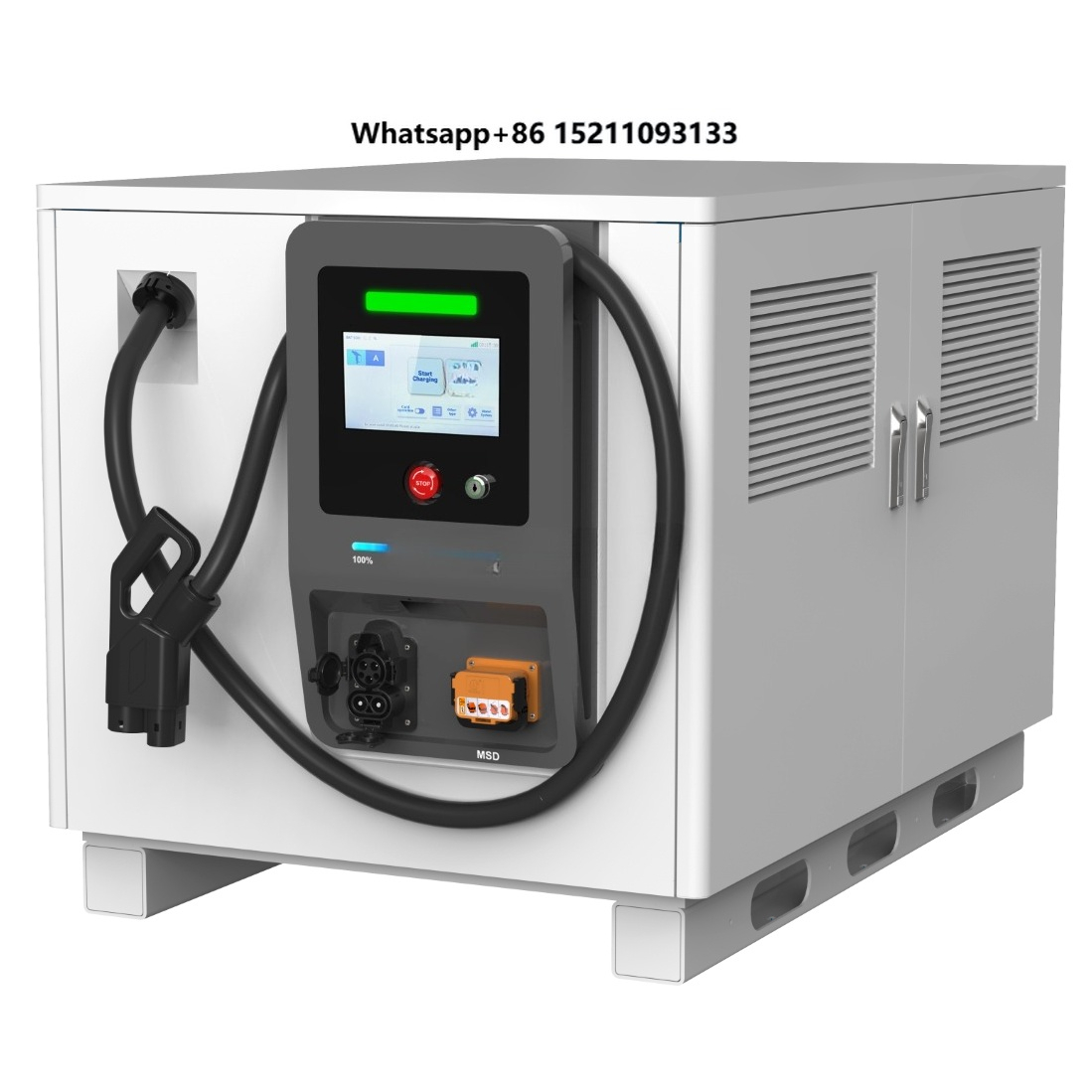 Solar Emergency Charger - 75KWH 141KWH Mobile Portable EV Charger