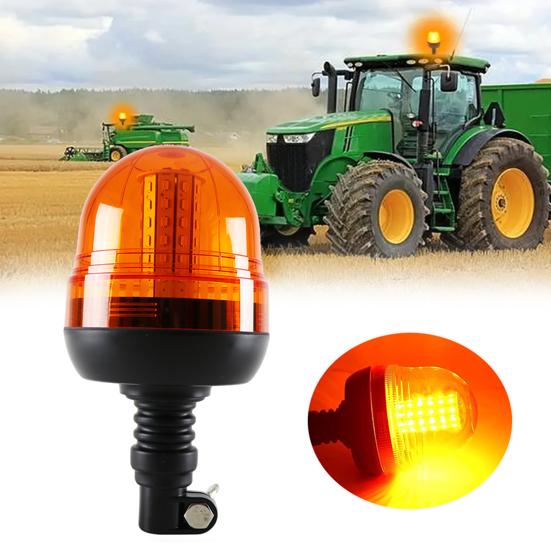 60 LED Amber Tractor Motorcycl - Sos Light Strobe 评论和价格