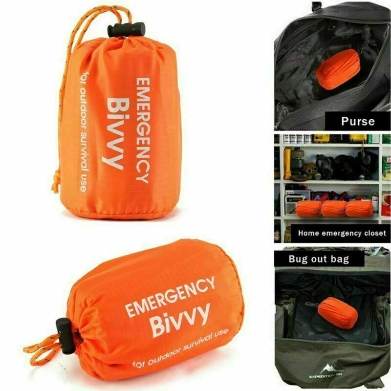 1-5Pack Emergency Sleeping Bag - Bivy Bag Emergency 评论和价格