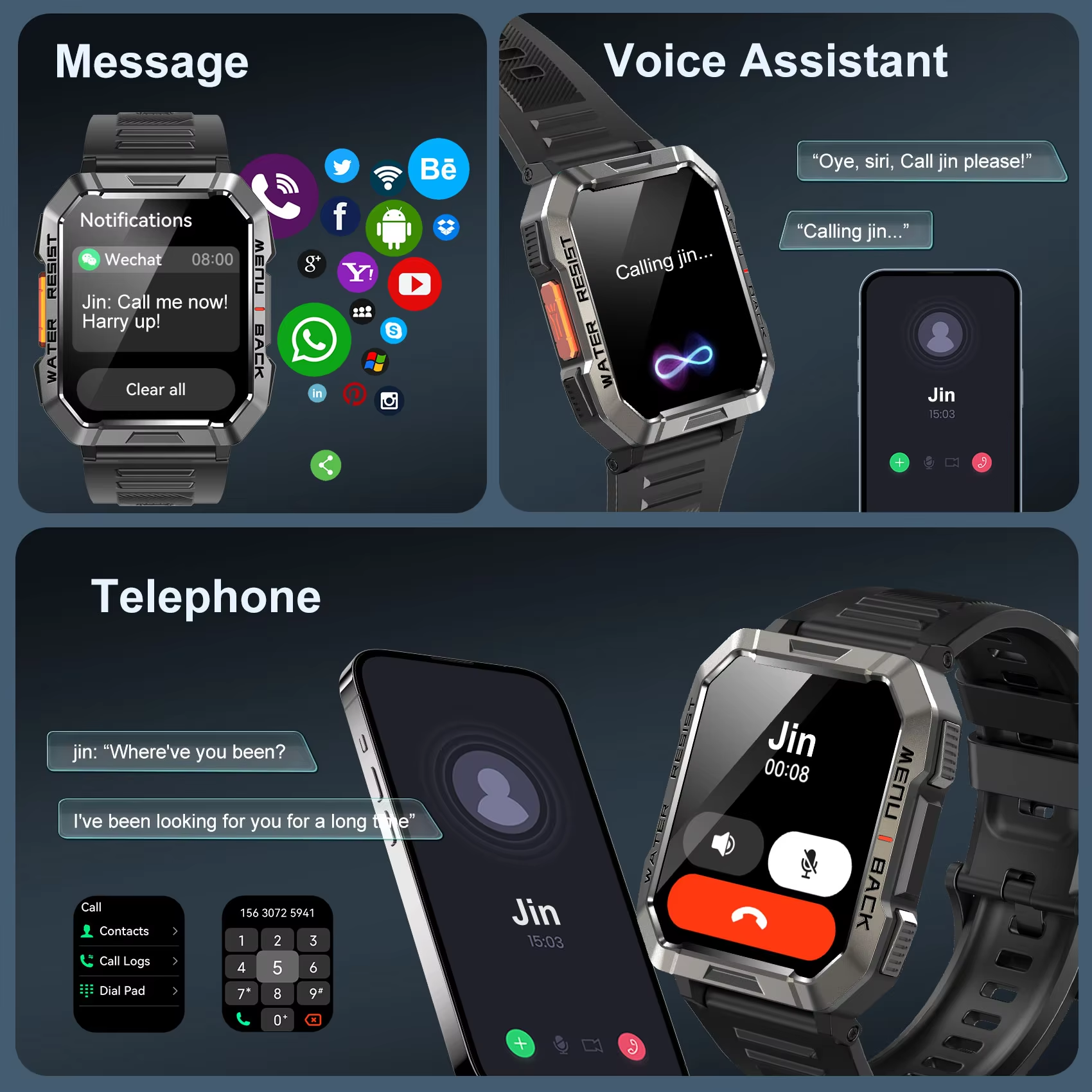 Blackview W60 Waterproof Smart - Compass Lensatic 评论和价格