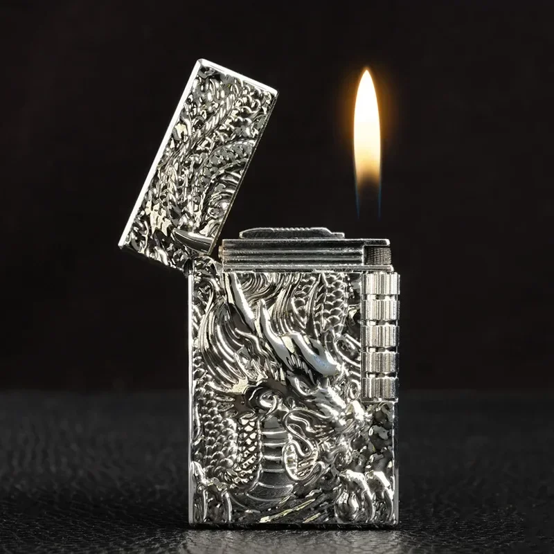 Dragon Gas Lighter Grinding Je - Fire Starting Kit 评论和价格