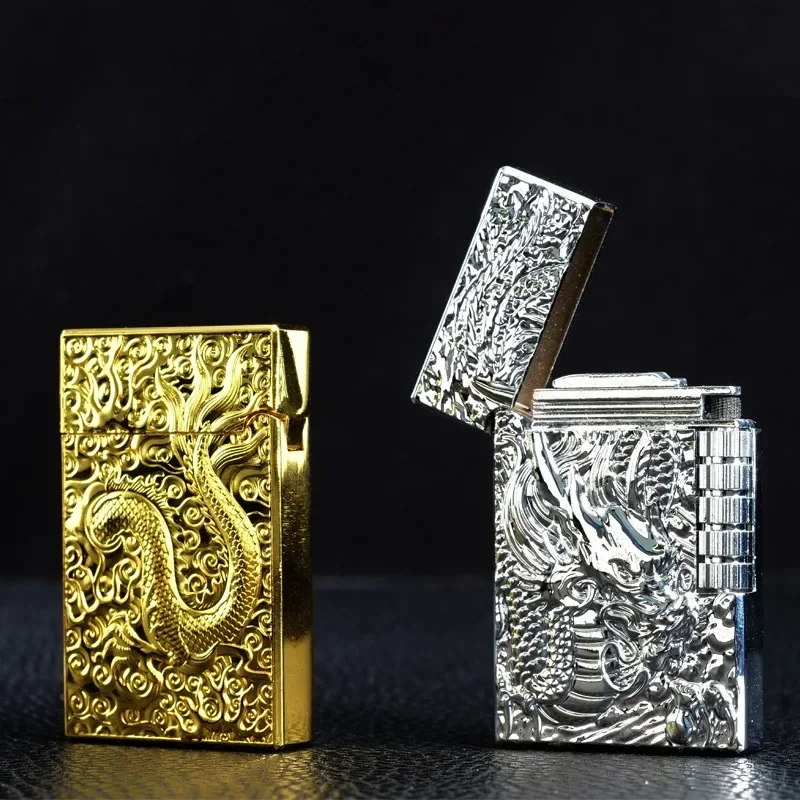 Dragon Gas Lighter Grinding Je - Fire Starting Kit 评论和价格