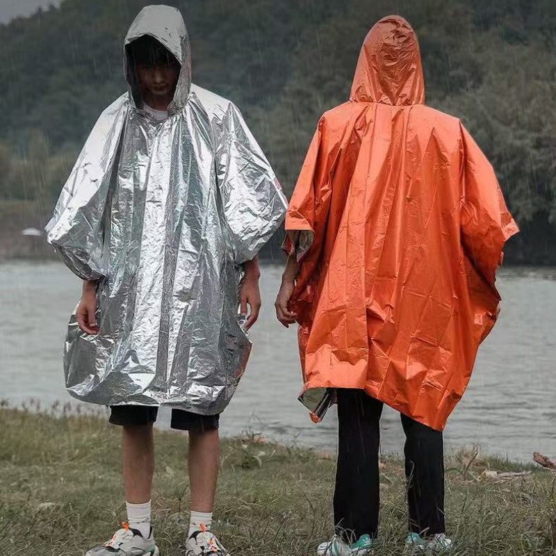 1PC/2PCS/4PCS Emergency Rain P - Emergency Poncho Rain 评论和价格