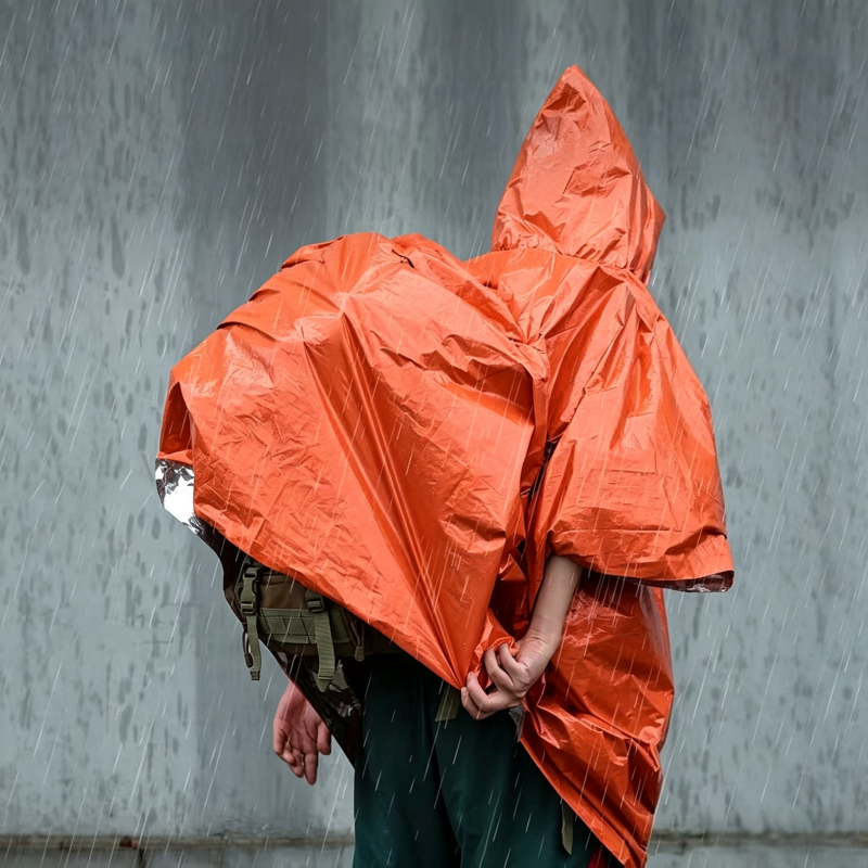 1PC/2PCS/4PCS Emergency Rain P - Emergency Poncho Rain 评论和价格