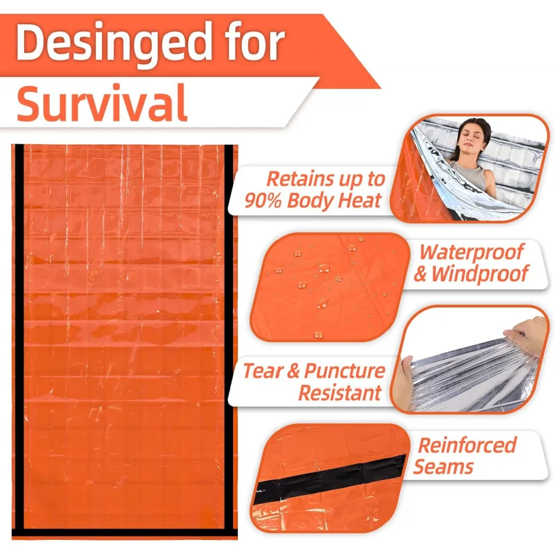Emergency Sleeping Bag Surviva - Bivy Bag Emergency 评论和价格