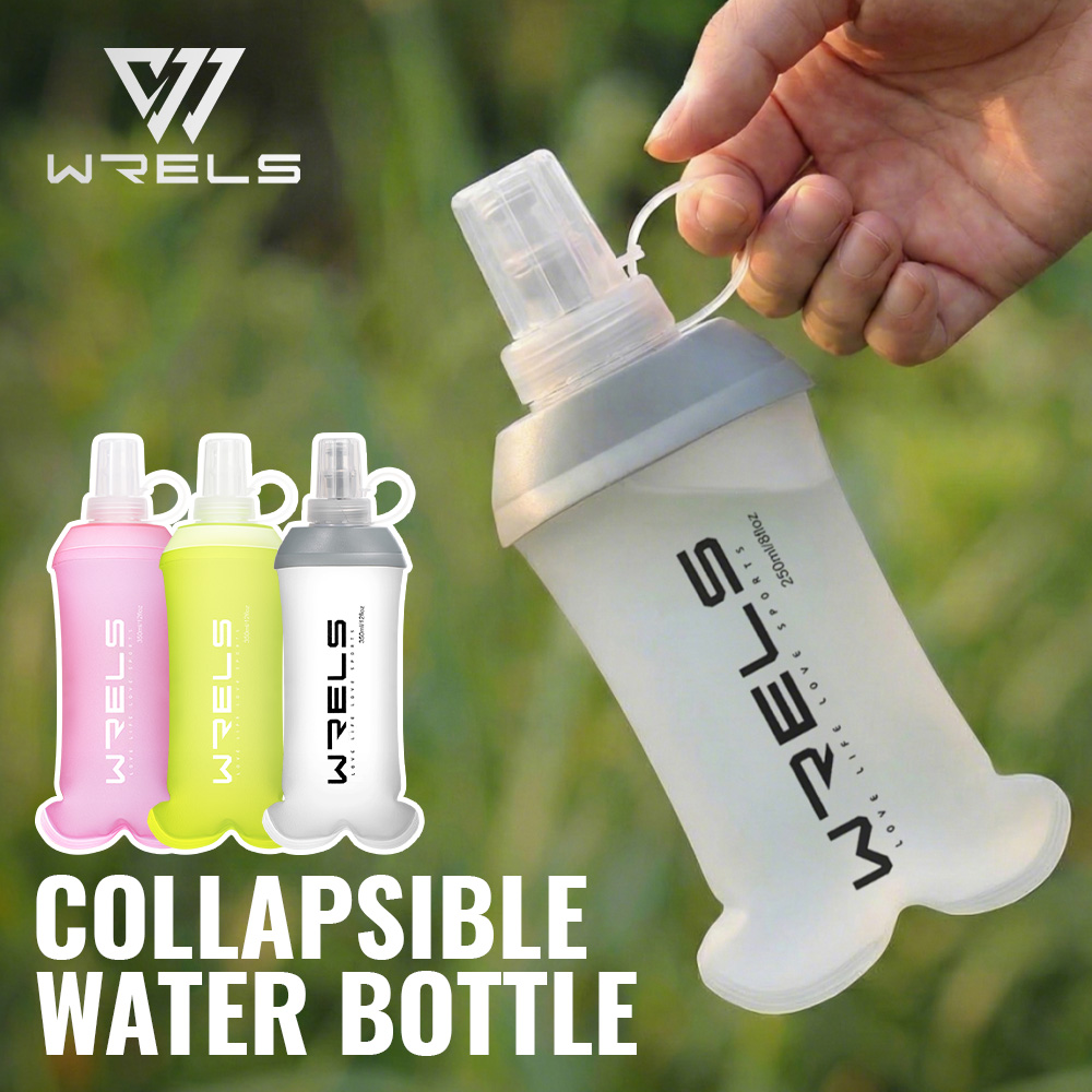WRELS 190ml 250ml 350ml 500ml  - Water Bag Collapsible 评论和价格