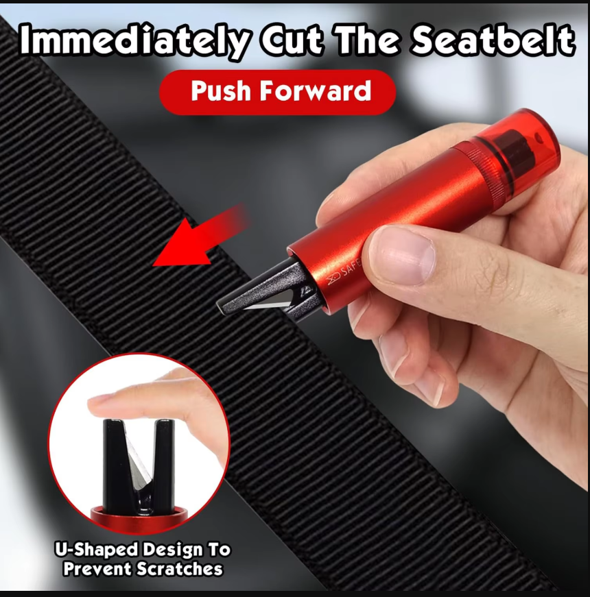 Car Safety Hammer Window Glass - Rescue Rope Throw 评论和价格