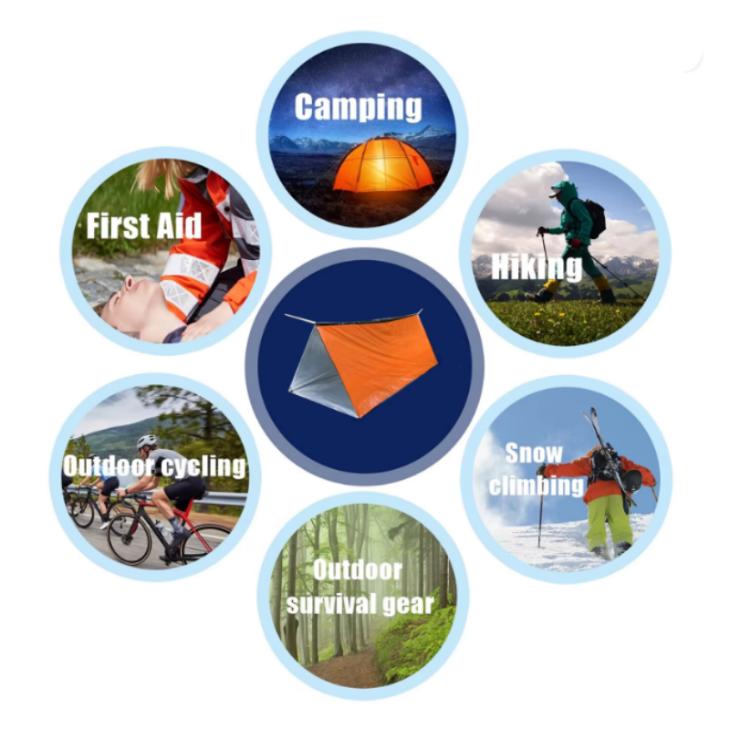 2 Person Reusable Mylar Tube E - Emergency Mylar Tent 评论和价格