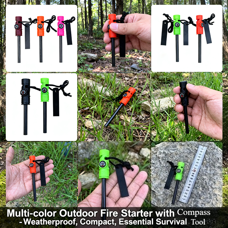 Multifunctional Long Tactical  - Magnesium Fire Starter 评论和价格