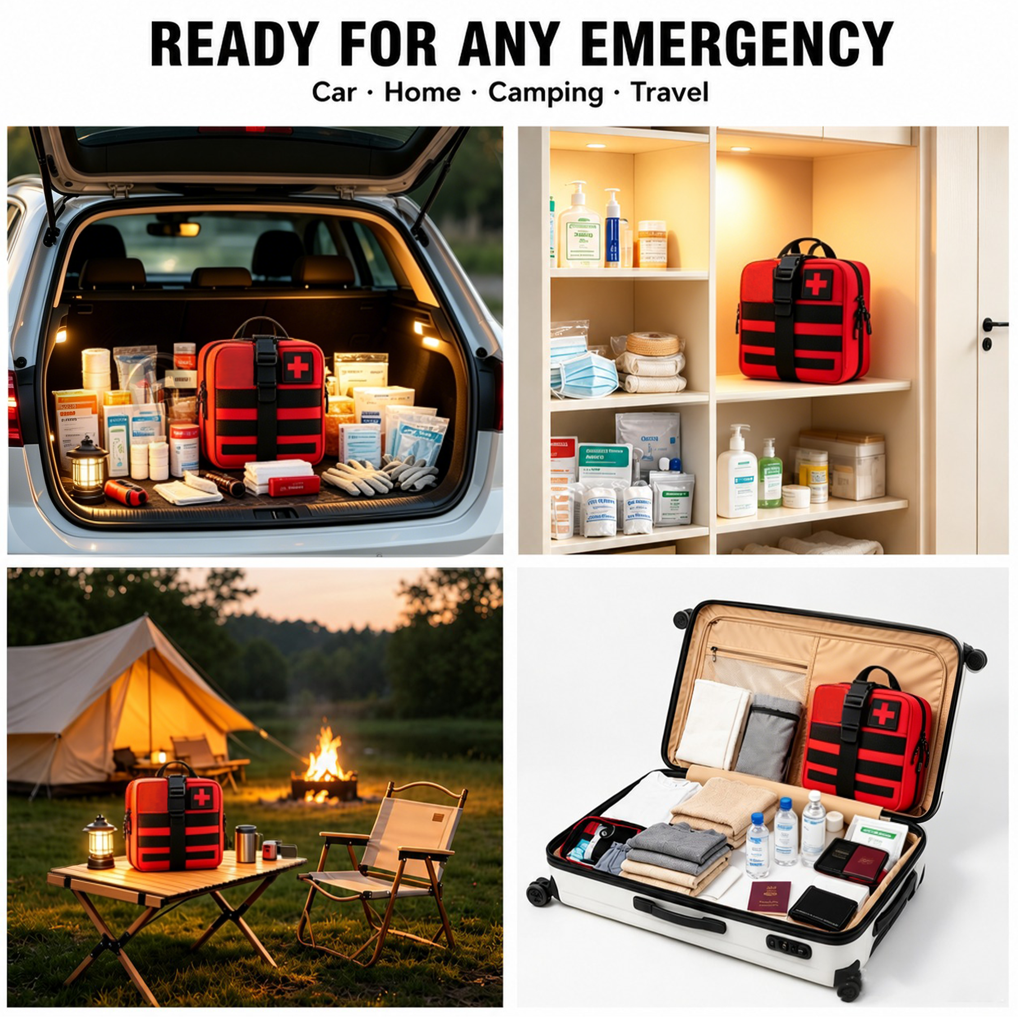 363pcs Portable First Aid Kit  - Bivy Bag Emergency 评论和价格
