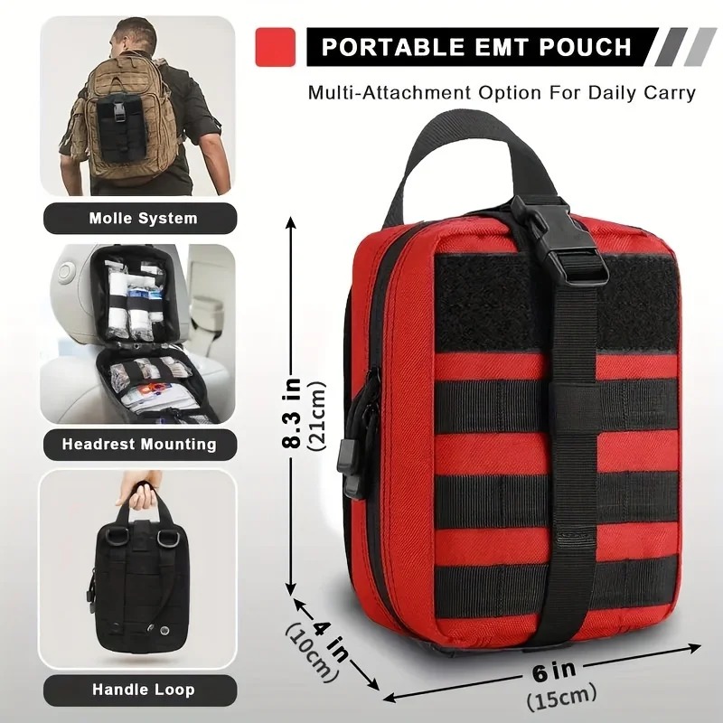 363pcs Portable First Aid Kit  - Bivy Bag Emergency 评论和价格