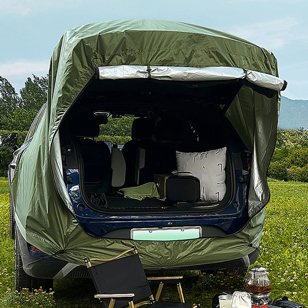 Outdoor Car Rear Extension Ten - Emergency Mylar Tent 评论和价格