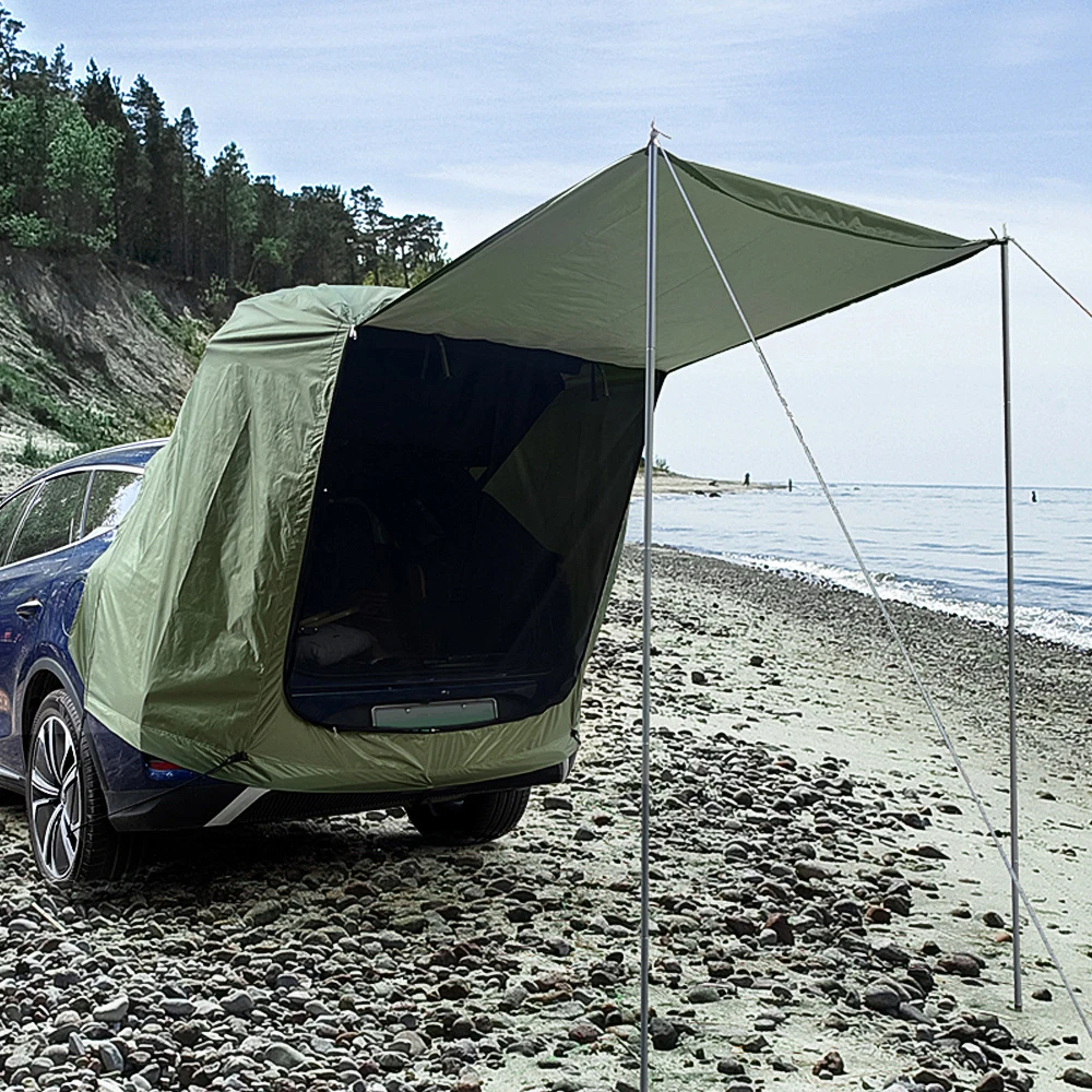 Outdoor Car Rear Extension Ten - Emergency Mylar Tent 评论和价格