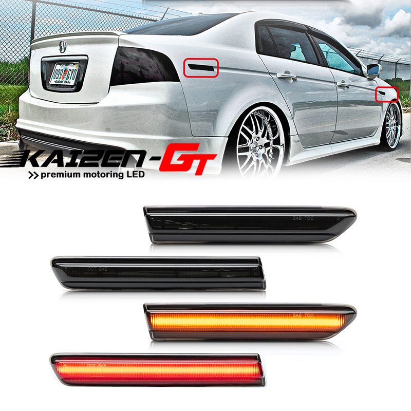 Smoked Lens Front Amber / Rear - Signal Flare Kit 评论和价格