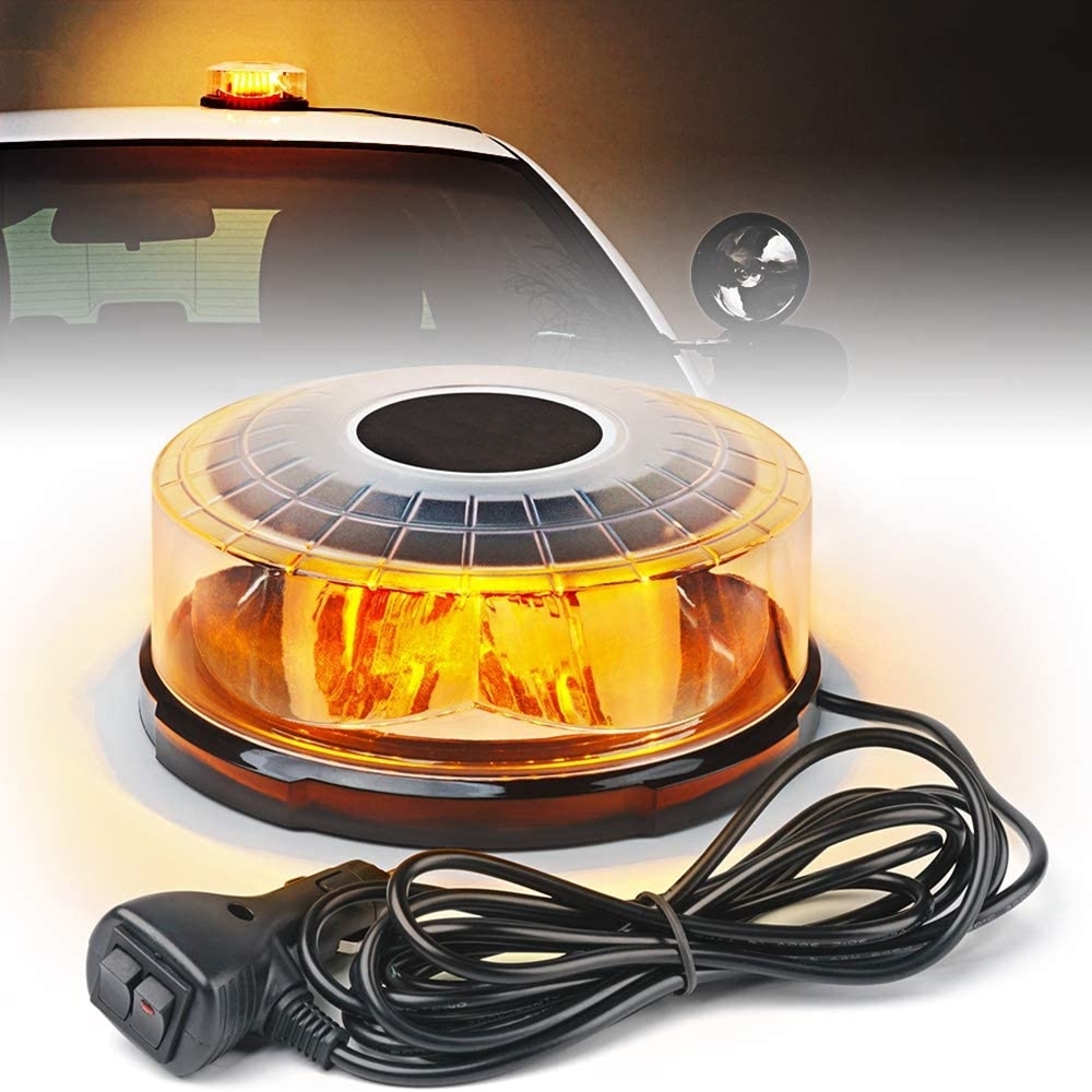 Yellow 24 LED Car Roof Ceiling - Sos Light Strobe 评论和价格