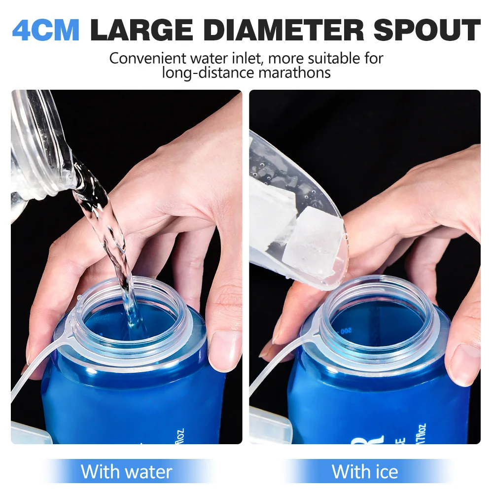 NEWBOLER 300/500ML Water Bottl - Water Bag Collapsible 评论和价格
