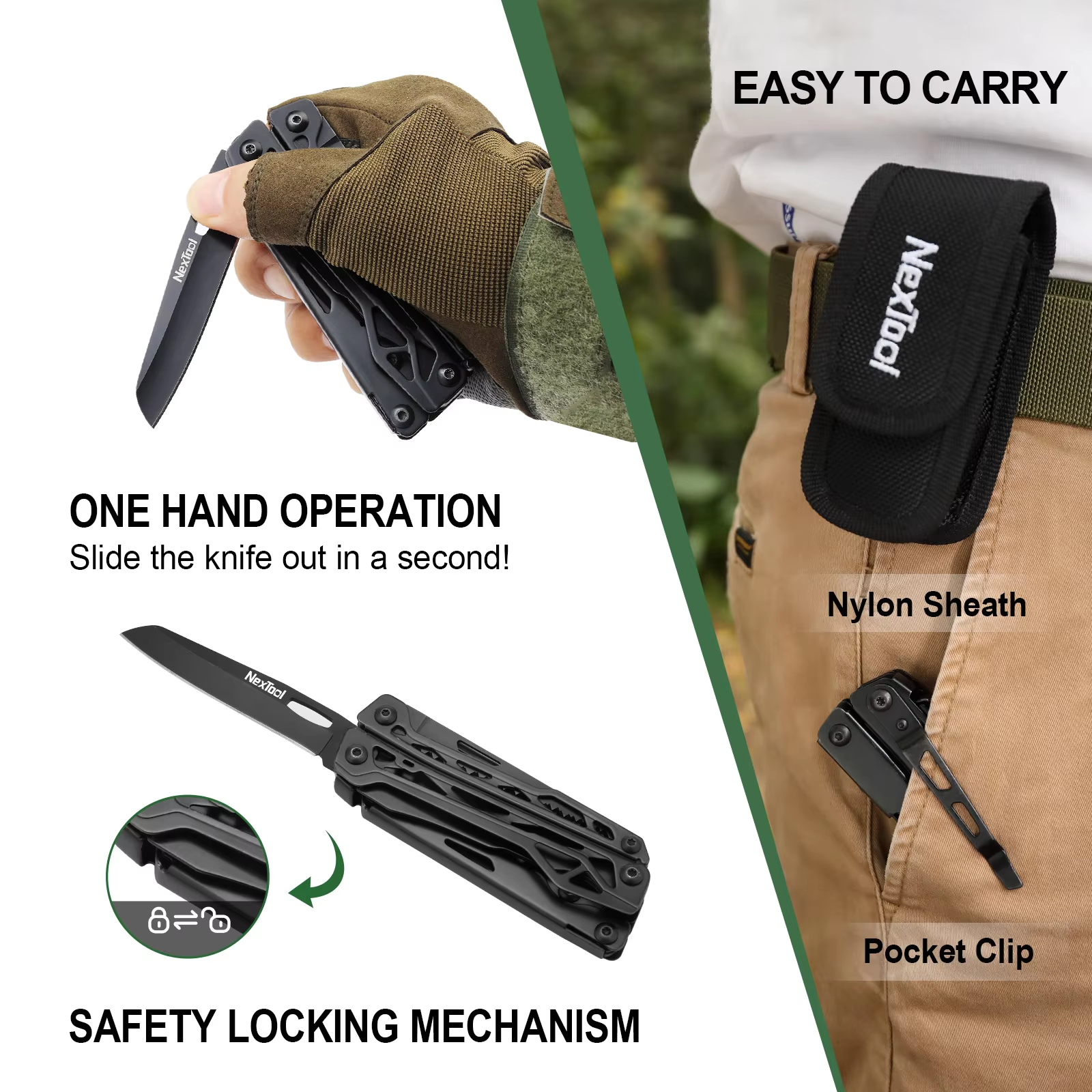 Nextool Black Knight 11 in 1 F - Multi Tool Plier 评论和价格