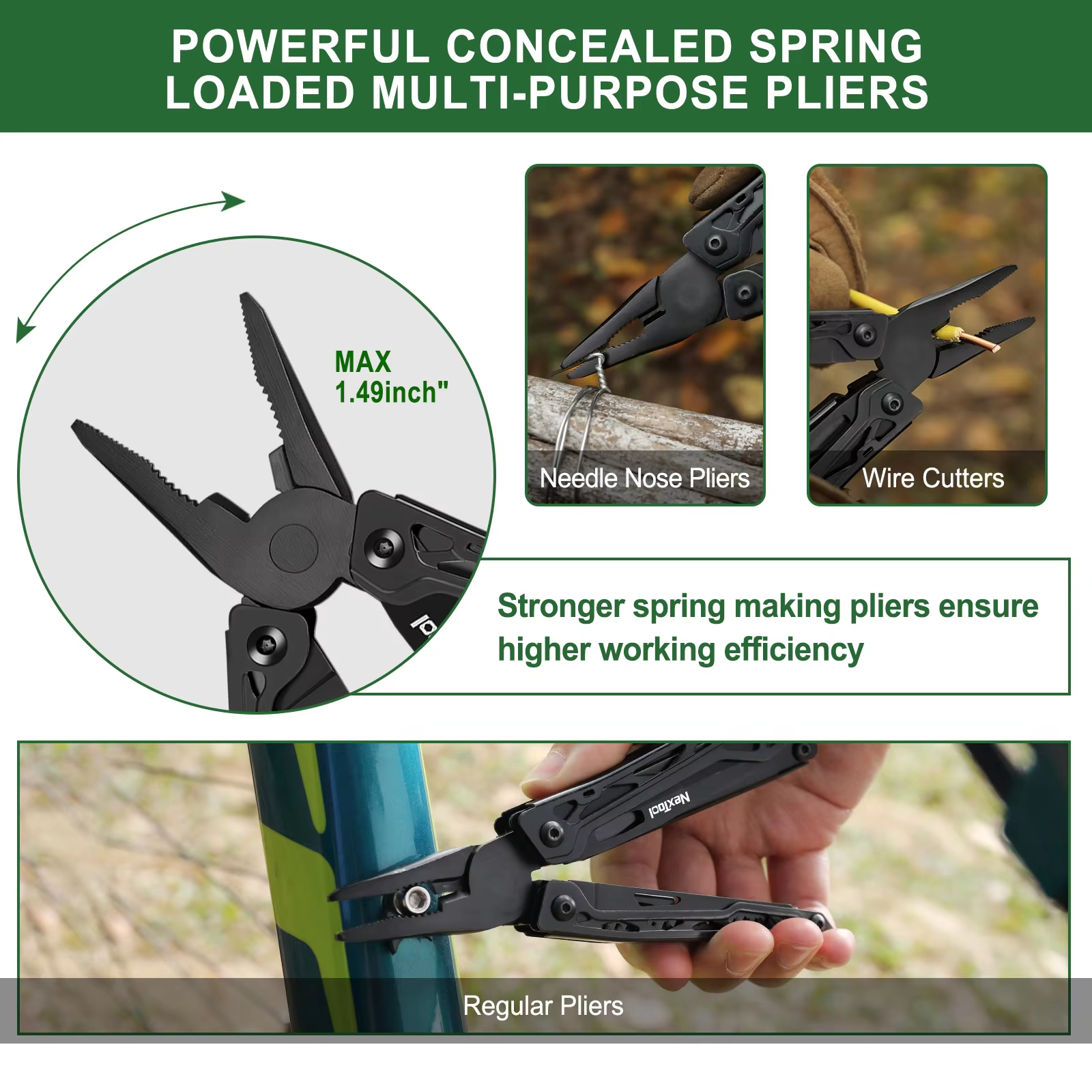Nextool Black Knight 11 in 1 F - Multi Tool Plier 评论和价格