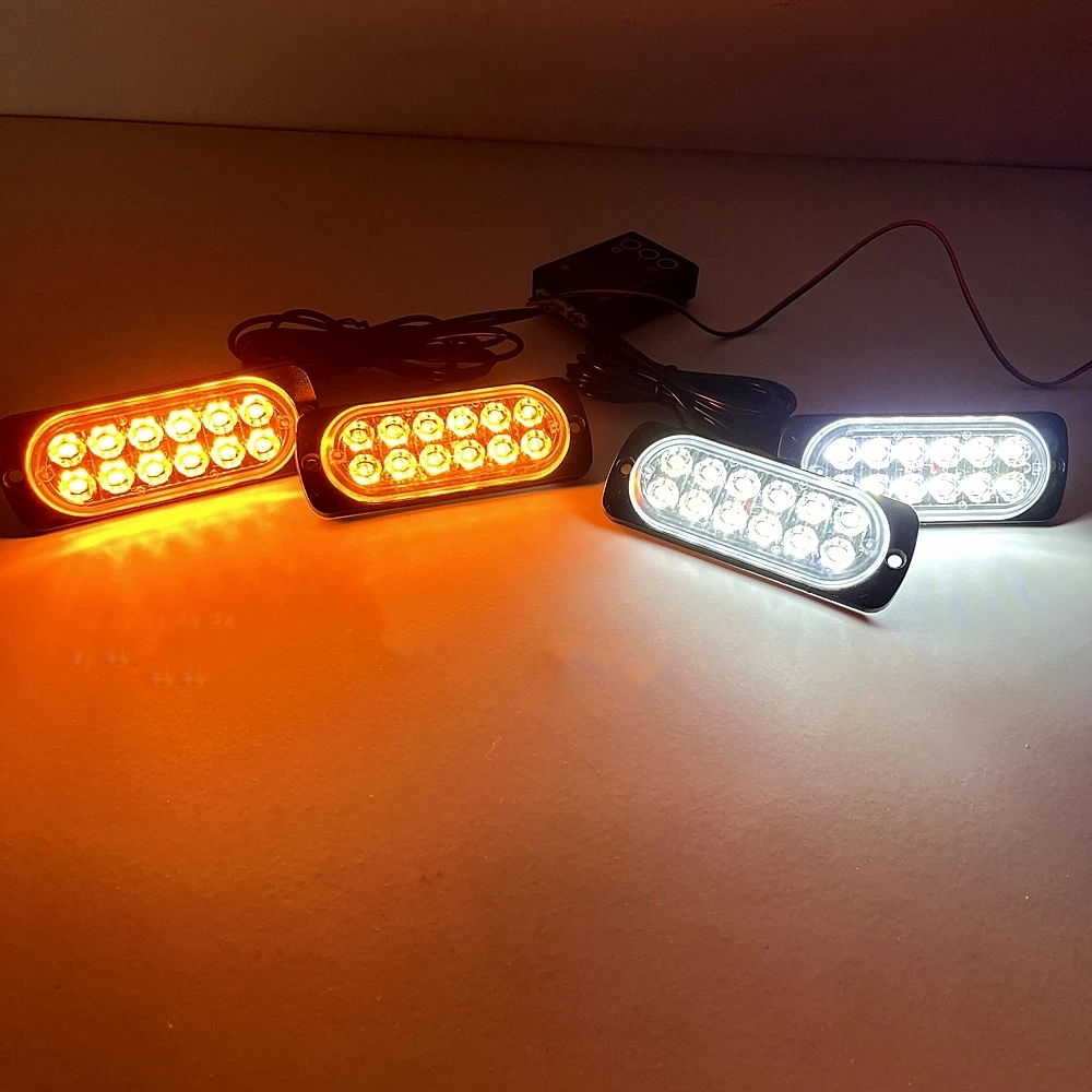 4x12 LED Remote Control Car St - Sos Light Strobe 评论和价格