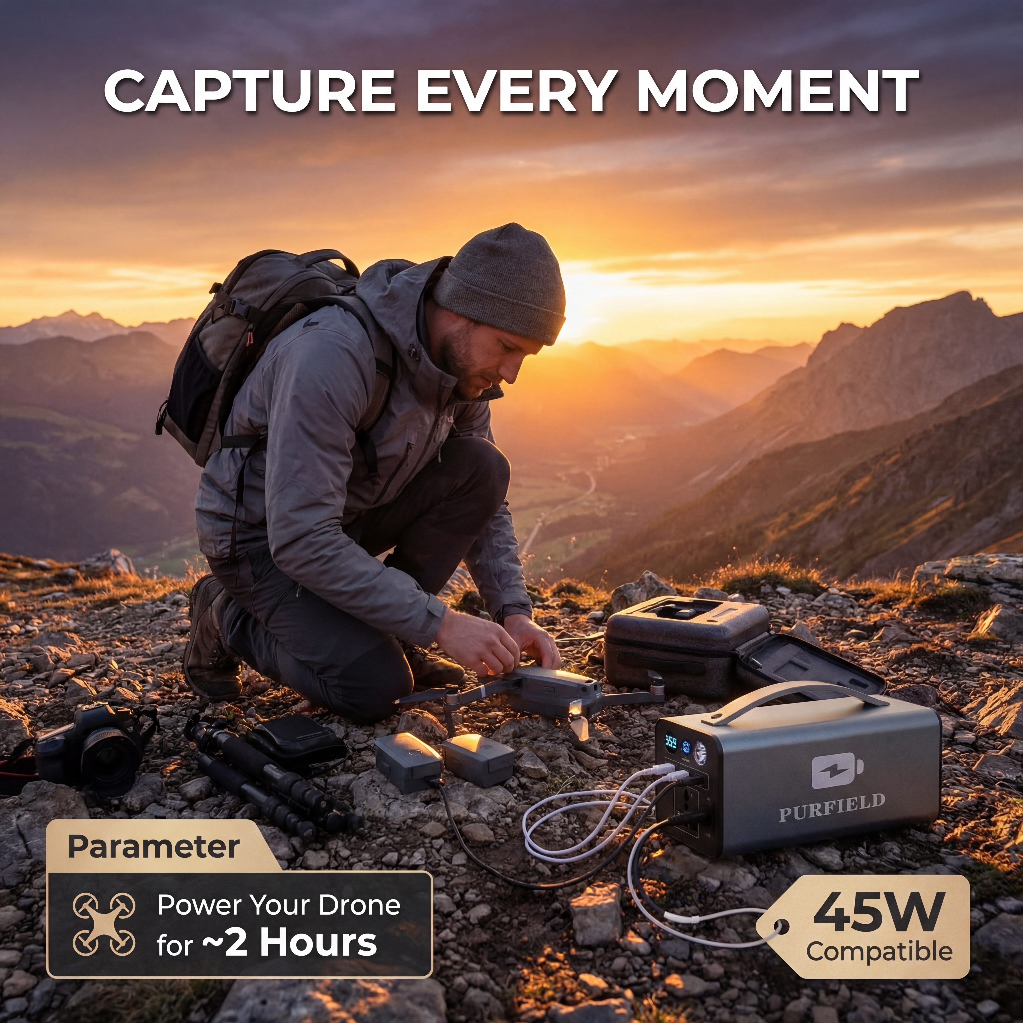 180W Outdoor Power Station 320 - Solar Emergency Charger 评论和价格
