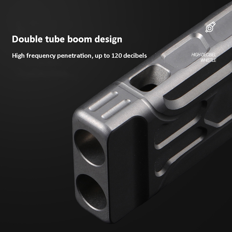 Titanium Alloy Whistle Multifu - Emergency Whistle Loud 评论和价格