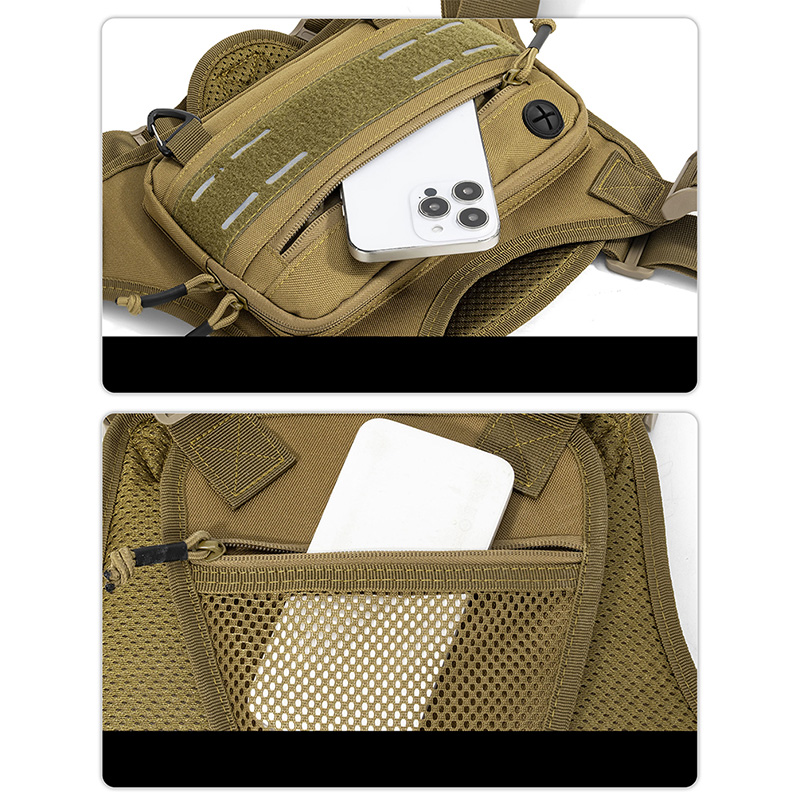 Tactical Front Chest Rig Bag V - Fishing Kit Compact 评论和价格