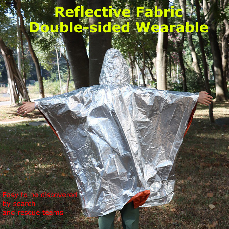 Multifunctional Emergency Rain - Emergency Poncho Rain 评论和价格