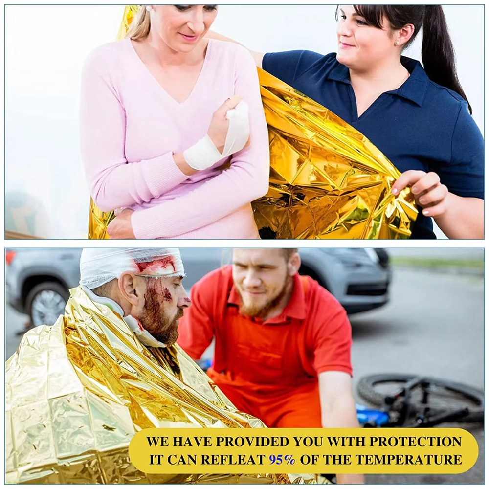 Mylar foil Emergency Survival  - Survival Blanket Reflective 评论和价格