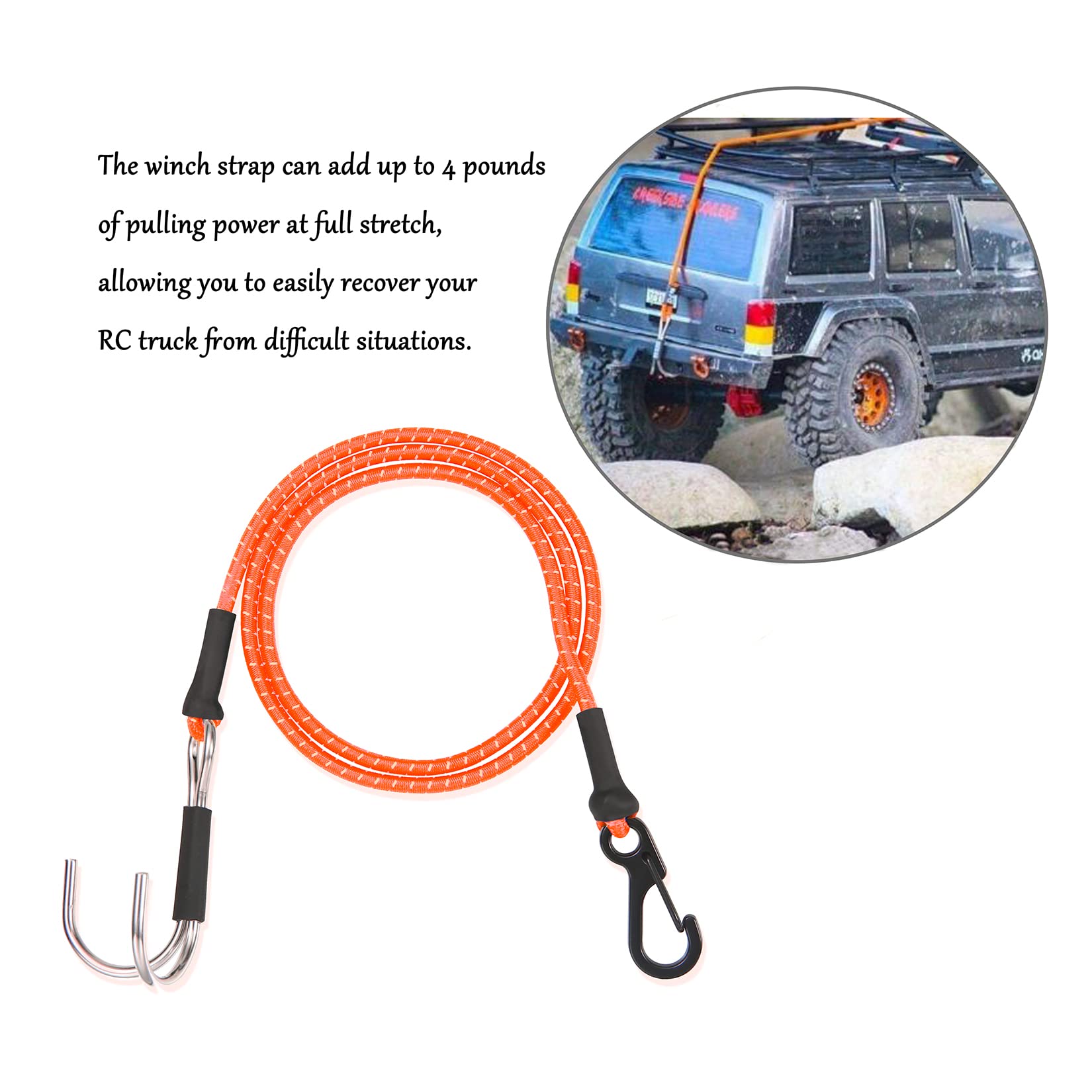 1/10 Kinetic Winch Strap Escap - Rescue Rope Throw 评论和价格