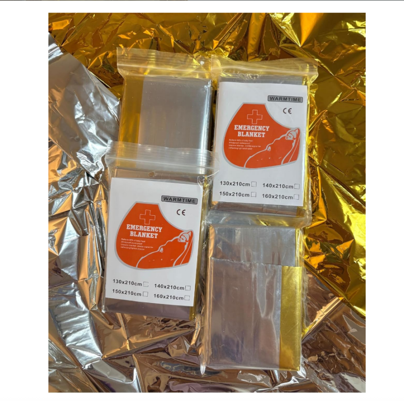 4 Pack Gold Silver Mylar Emerg - Emergency Mylar Tent 评论和价格