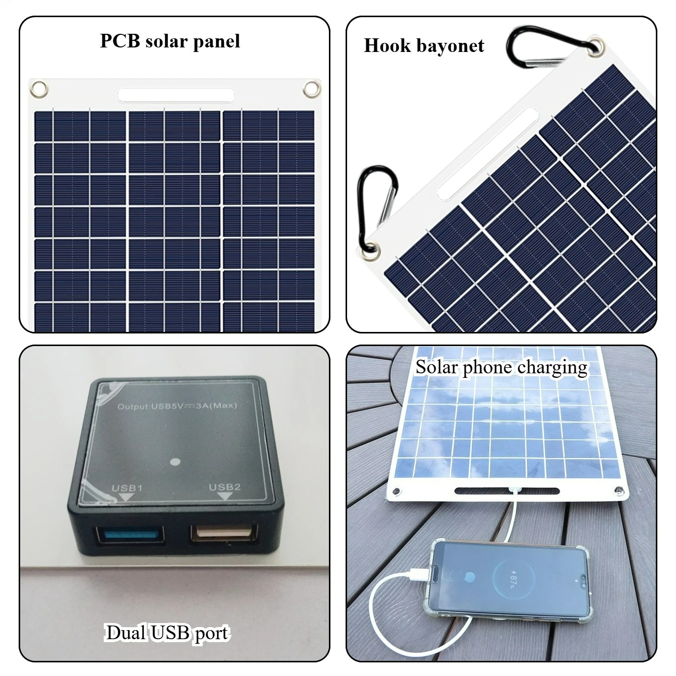 Sun Powered High Speed Dual US - Solar Emergency Charger 评论和价格