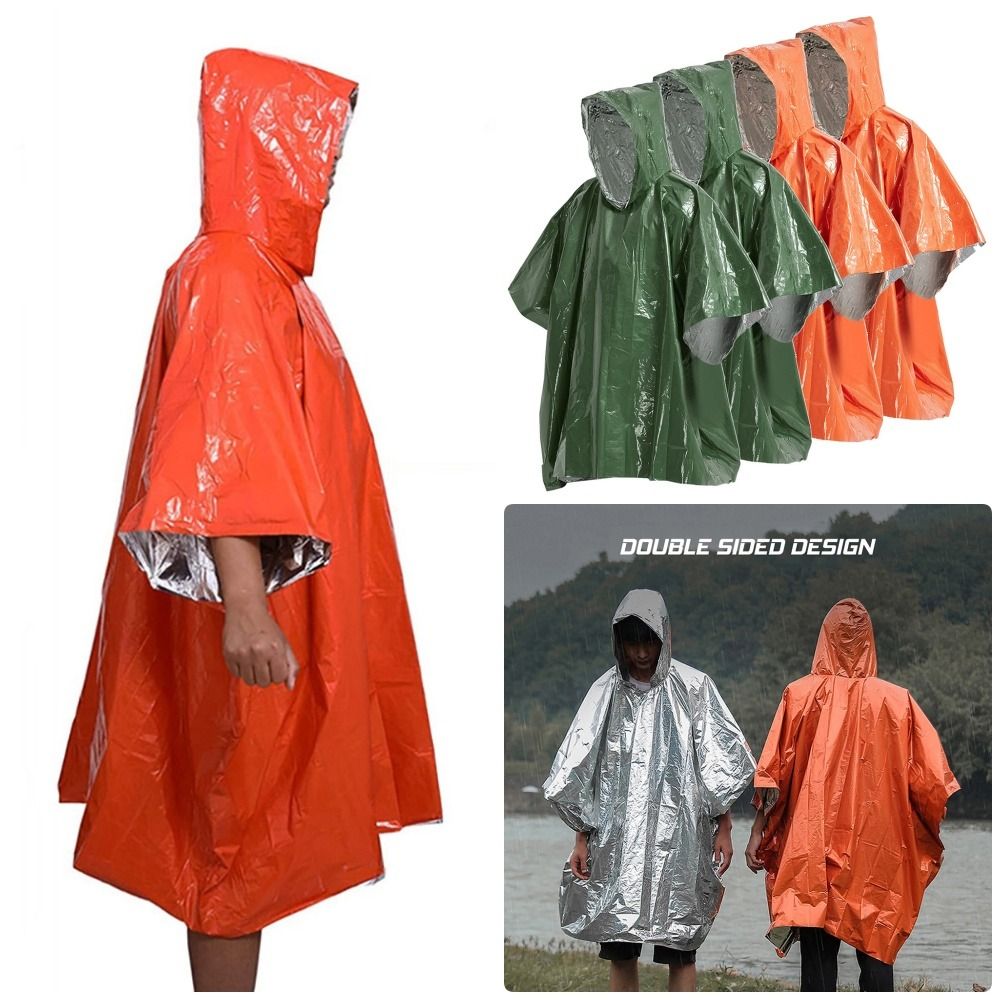1Pcs Hiking Travel Tent Rainwe - Emergency Poncho Rain 评论和价格