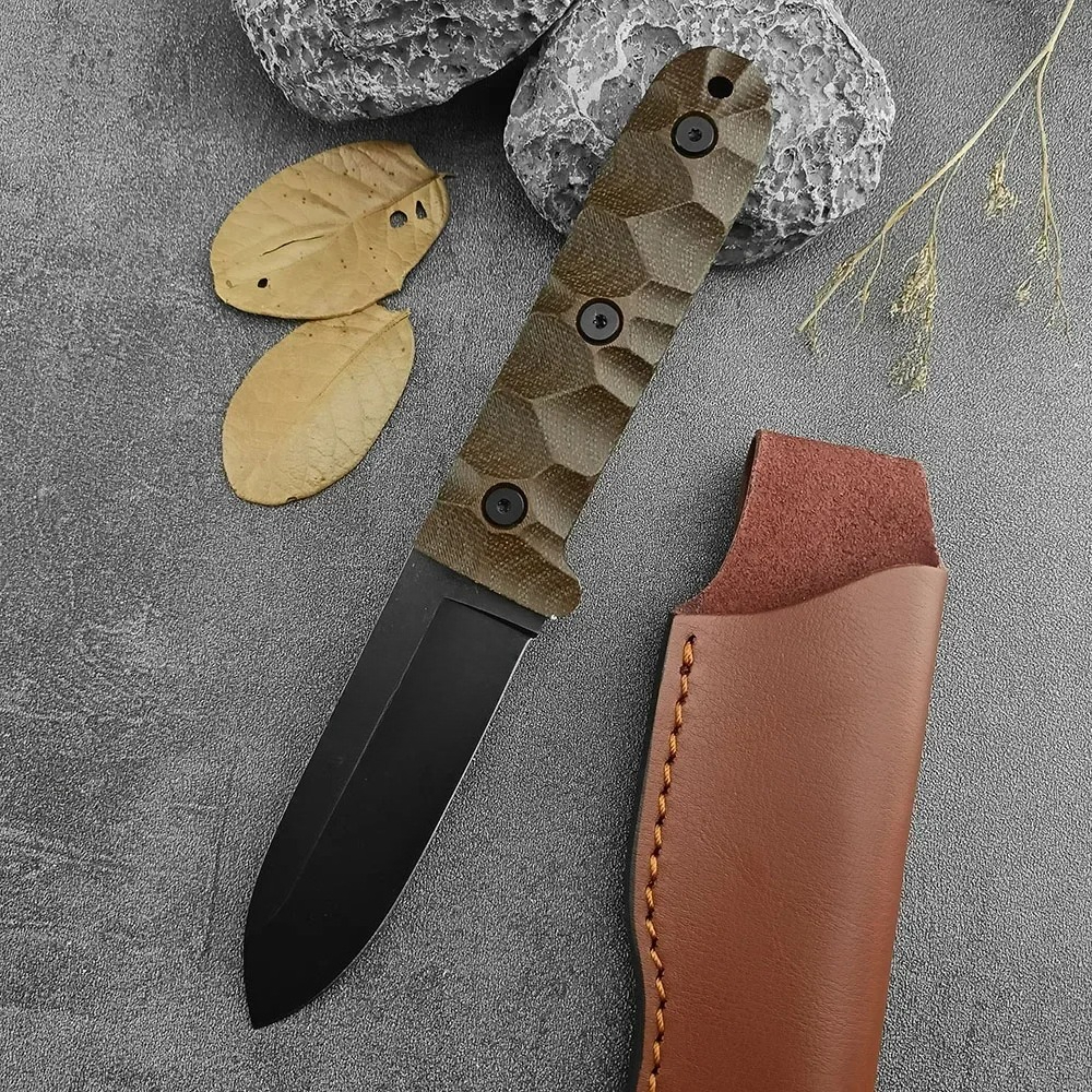 PR4 Multi-purpose Outdoor Fixe - Bushcraft Knife Fixed 评论和价格
