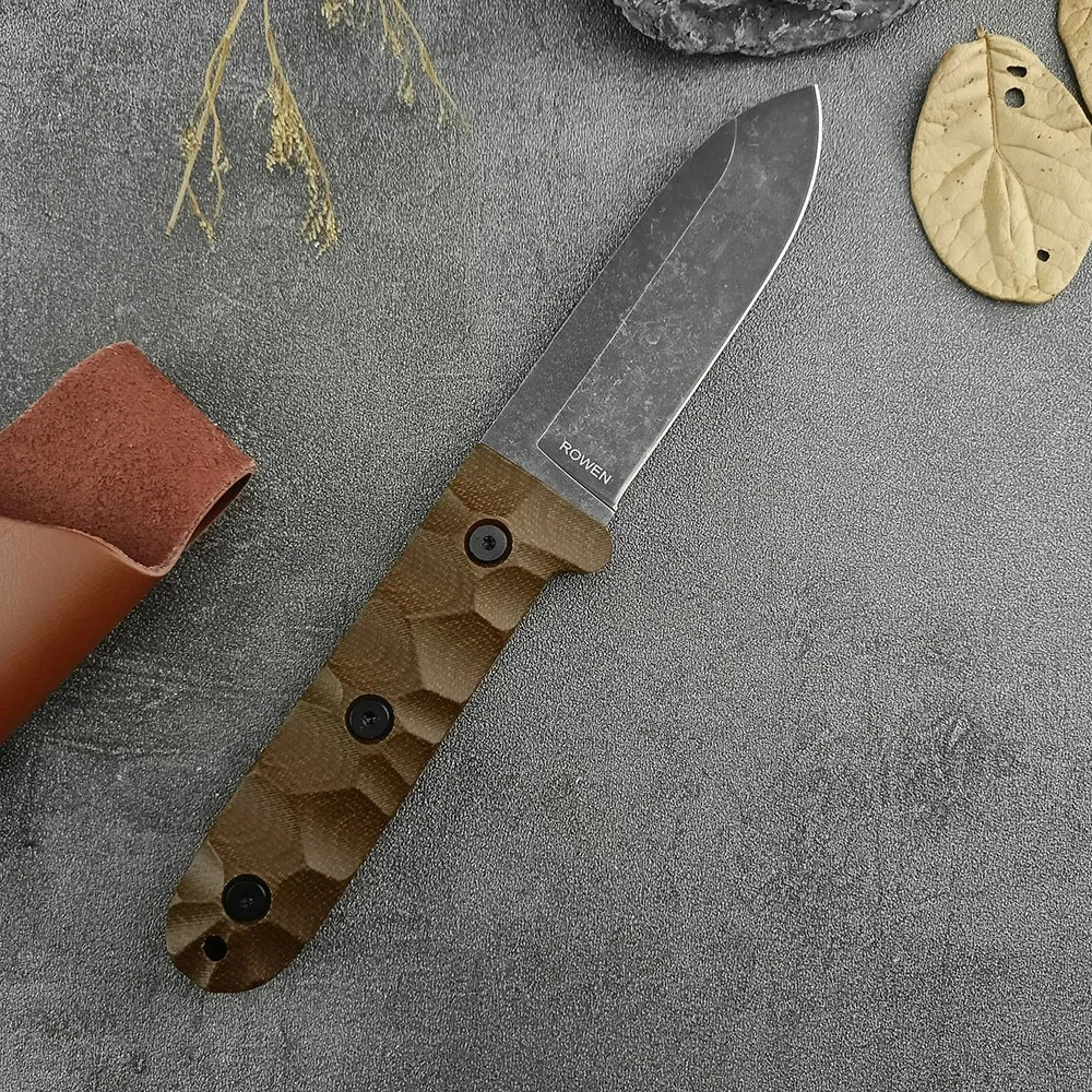 PR4 Multi-purpose Outdoor Fixe - Bushcraft Knife Fixed 评论和价格