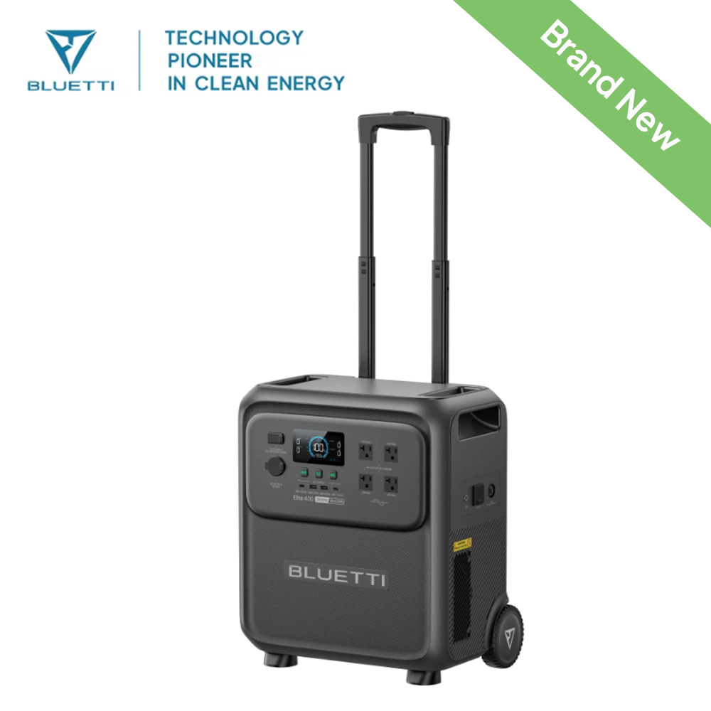 BLUETTI Elite 400 2600W 3840Wh - Solar Emergency Charger 评论和价格