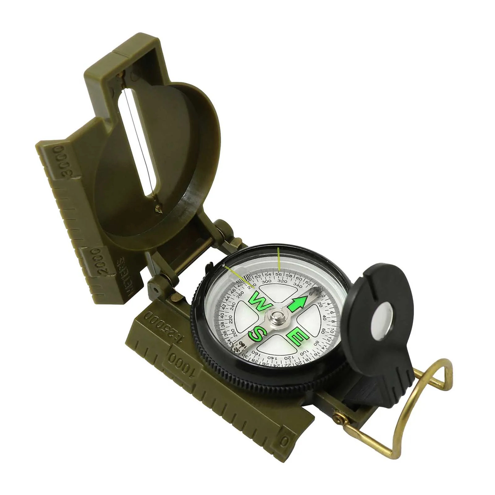 Portable Multi-functional Phos - Compass Lensatic 评论和价格