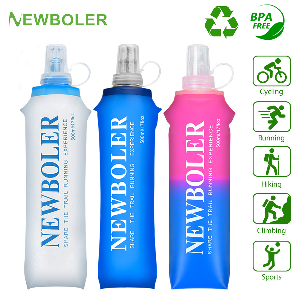 NEWBOLER Water Bottle Folding  - Water Bag Collapsible 评论和价格