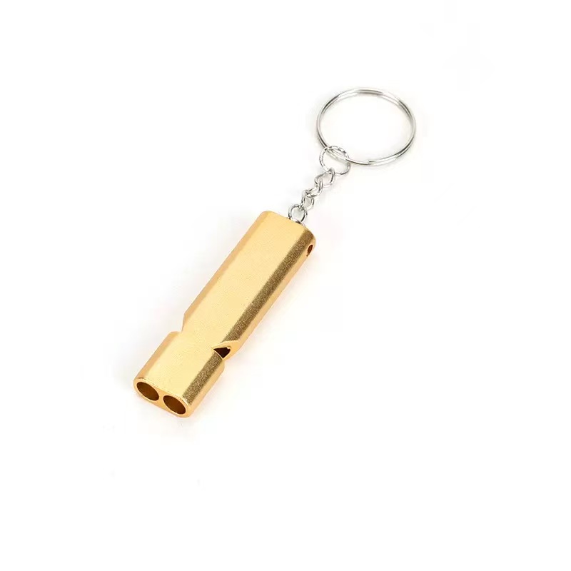 1/2Pcs Random Color Single/Dou - Emergency Whistle Loud 评论和价格
