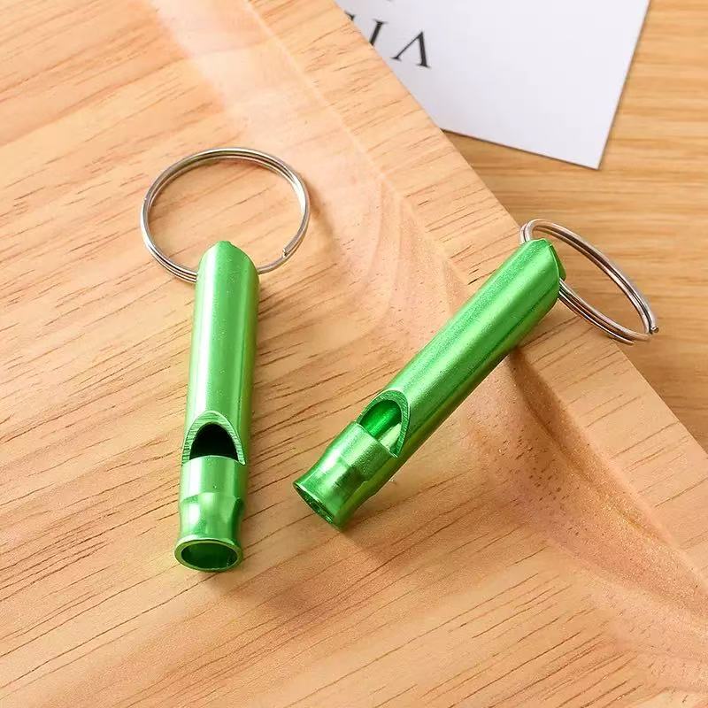 1/2Pcs Random Color Single/Dou - Emergency Whistle Loud 评论和价格
