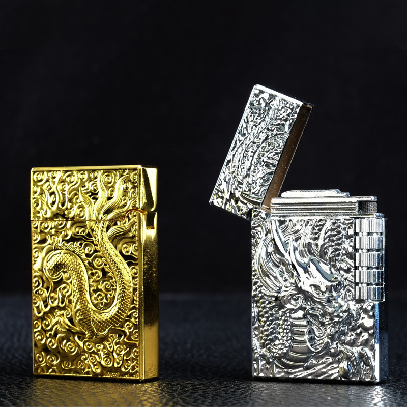 Dragon Gas Lighter Grinding Je - Fire Starting Kit 评论和价格