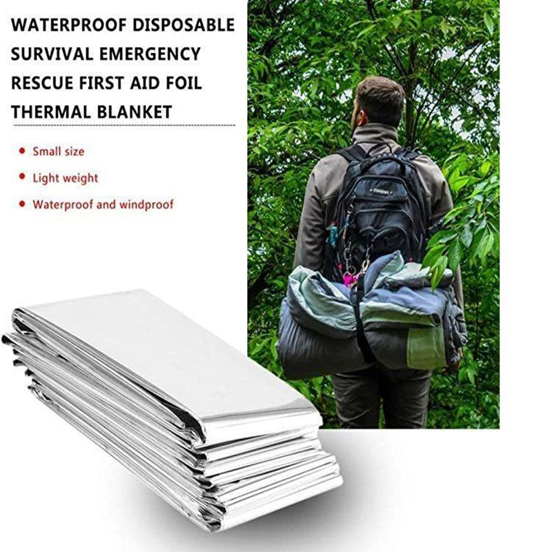Emergent Blanket Mylar Thermal - Emergency Mylar Tent 评论和价格
