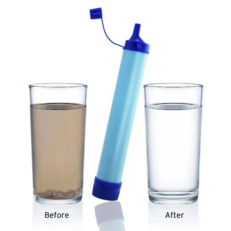 1pc Outdoor Mini Water Filter  - Water Purification Straw 评论和价格