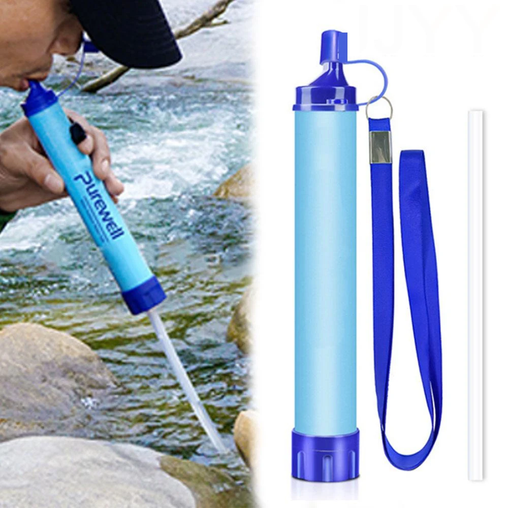1pc Outdoor Mini Water Filter  - Water Purification Straw 评论和价格