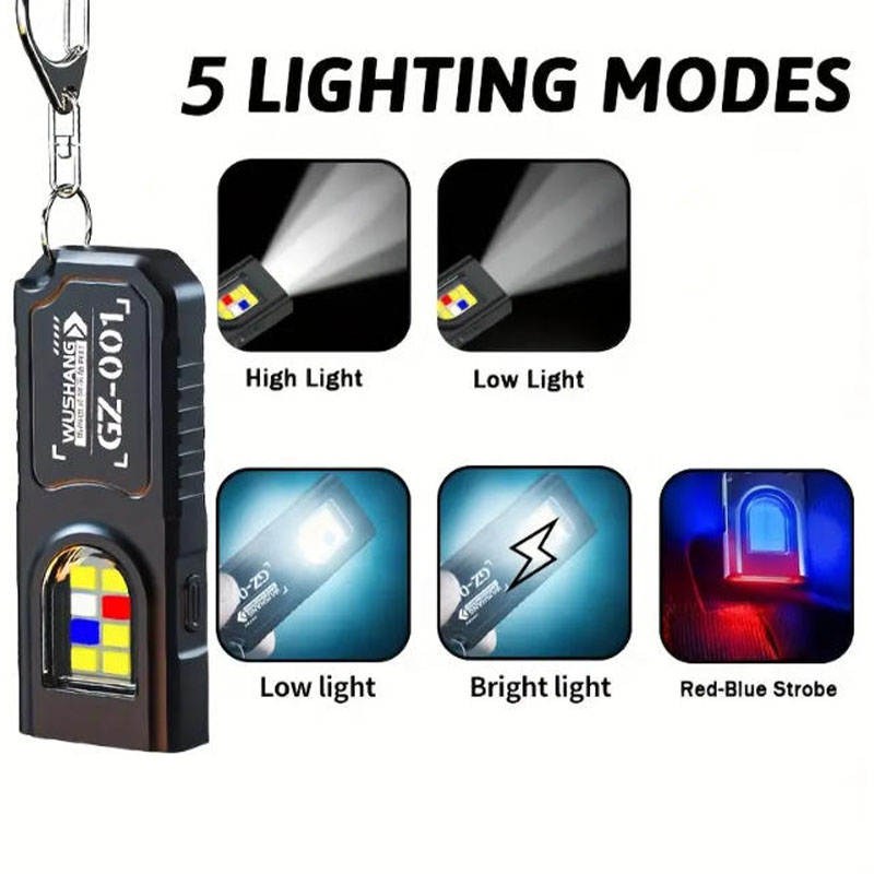 Multifunctional Keychain Flash - Fishing Kit Compact 评论和价格